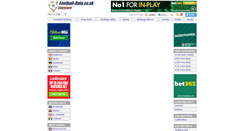 Desktop Screenshot of livescore.football-data.co.uk