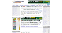Desktop Screenshot of football-data.co.uk